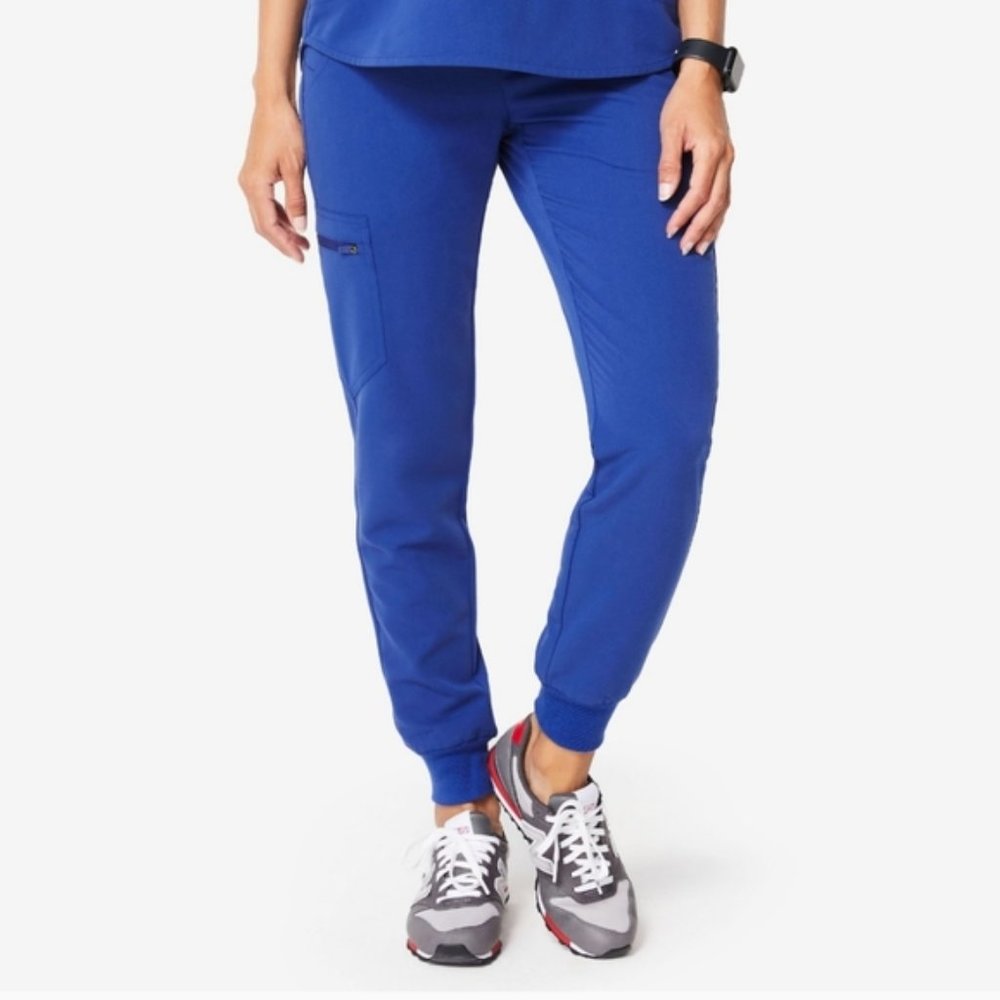 Figs Winning Blue Zamora Jogger Scrub Pants